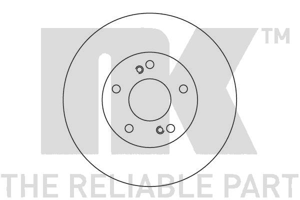 NF PARTS Jarrulevy 202247NF